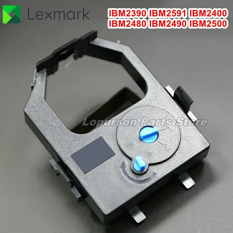 2pcs/lot 3070166 Lexmark IBM2390 IBM2591 IBM2400 IBM2480 IBM2490 IBM2500 Ribbon Series Black Impact Printer LEXMARK IBM Ribbon