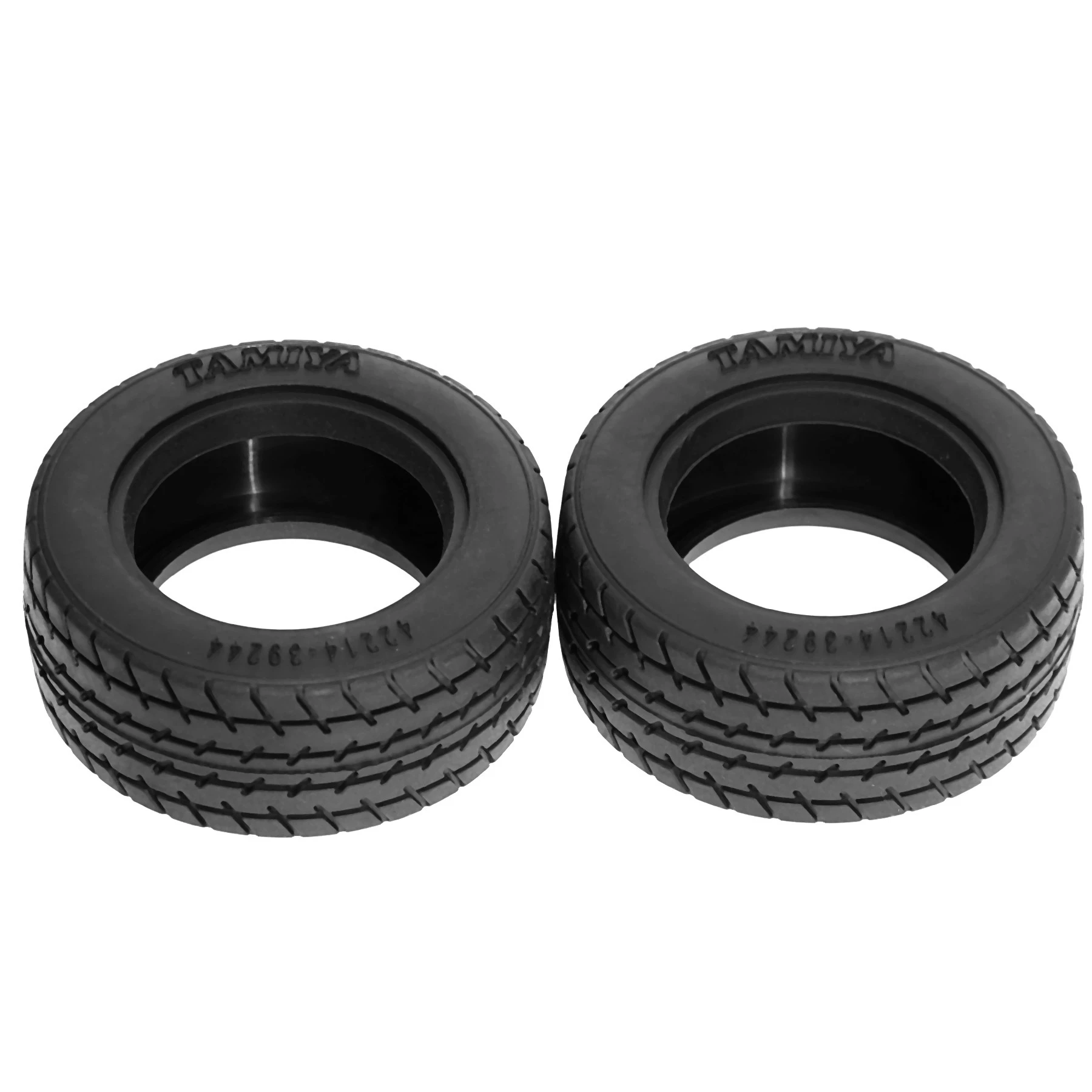 2 Buah Ban Roda Karet 60Mm 50684 untuk Mobil RC TAMIAY M03 M04 M05 MB01 MF01 XM01 SW01 T301 1/14 MJX 14303 14304