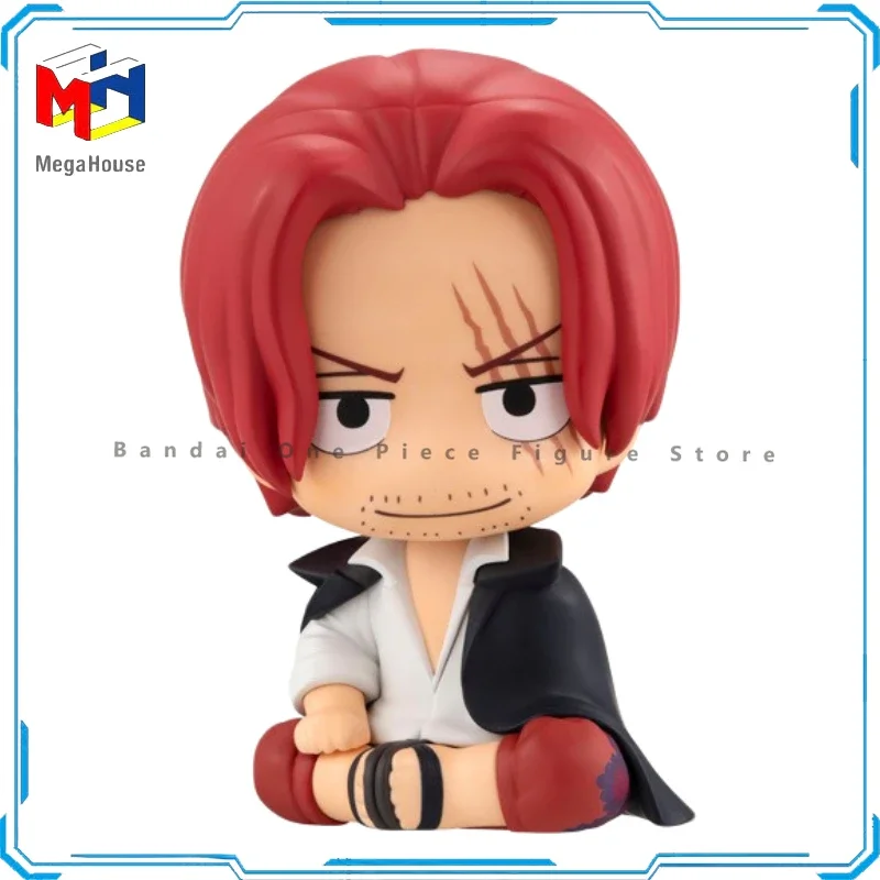 

Экшн-фигурки Megahouse One Piece SHF Shanks, анимационная модель, оригинальный коллектор, аниме хобби, подарки для детей