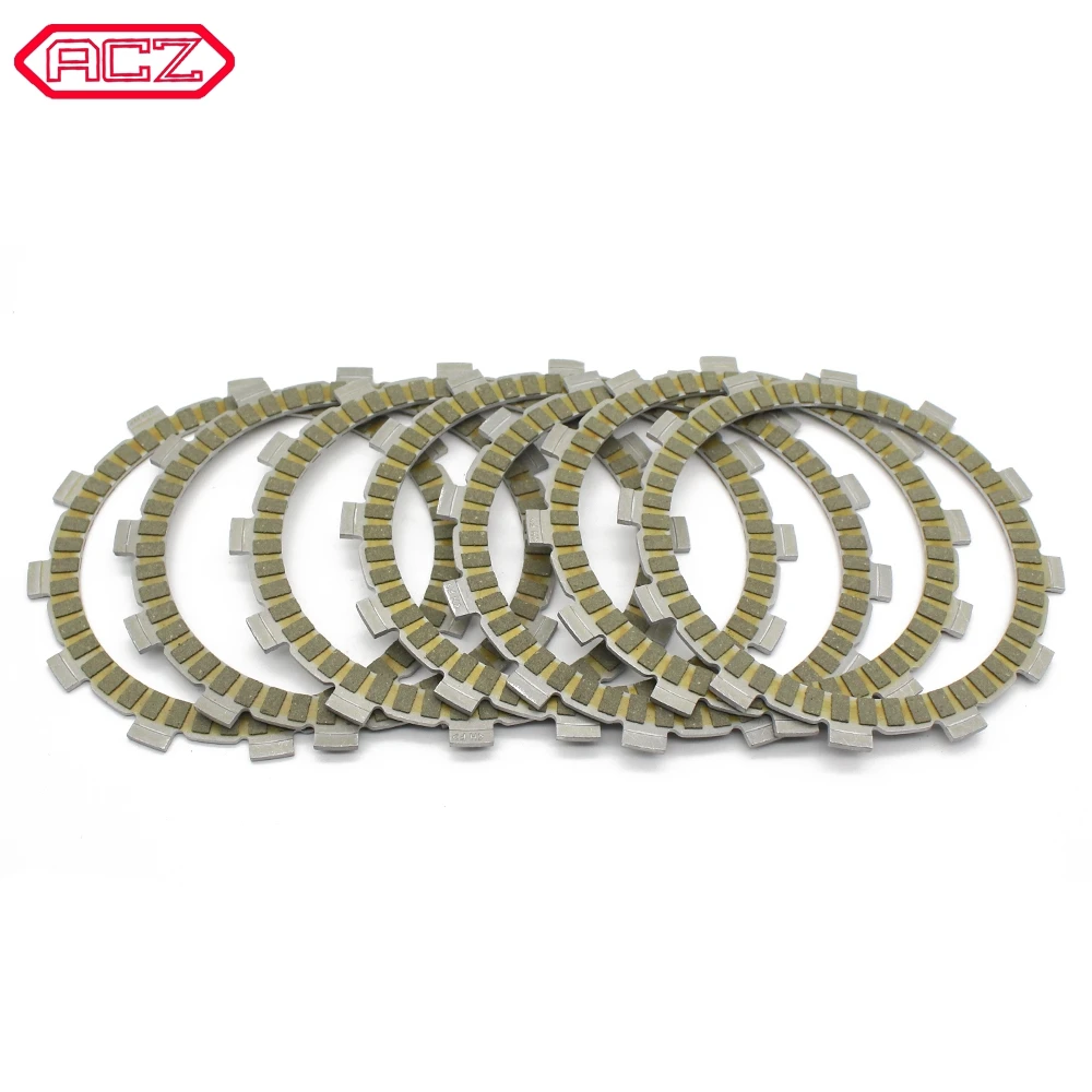 

7 PCS Paper Based Motorcycle Clutch Friction Plate Kit Fit for BMW F650 F650GS F 650 GS R13 2001-2004 F650CS K14 2002-2004 650CC