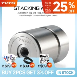TILTA TGA-CW-220 220g 100g 60g Counterweight for Camera DJI RS2 RSC2 RS3 pro RS3 DSLR Camera Removable Balancing Moment