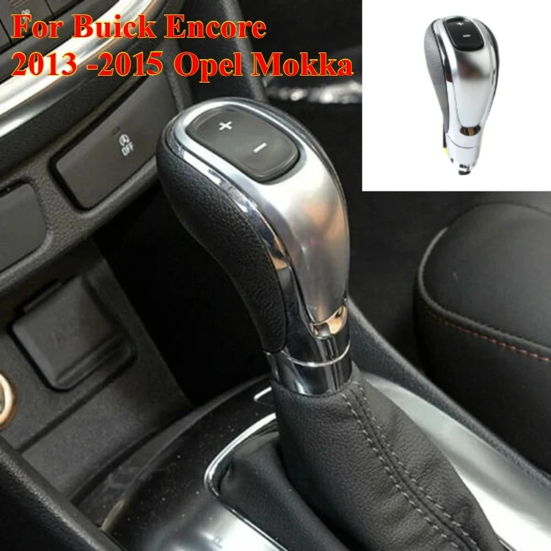 

1PCS 2277550 95133897 Car Gear Shift Knob Automatic Transmission Shifter Lever Head for Buick Encore 2013 -2015 Opel Mokka