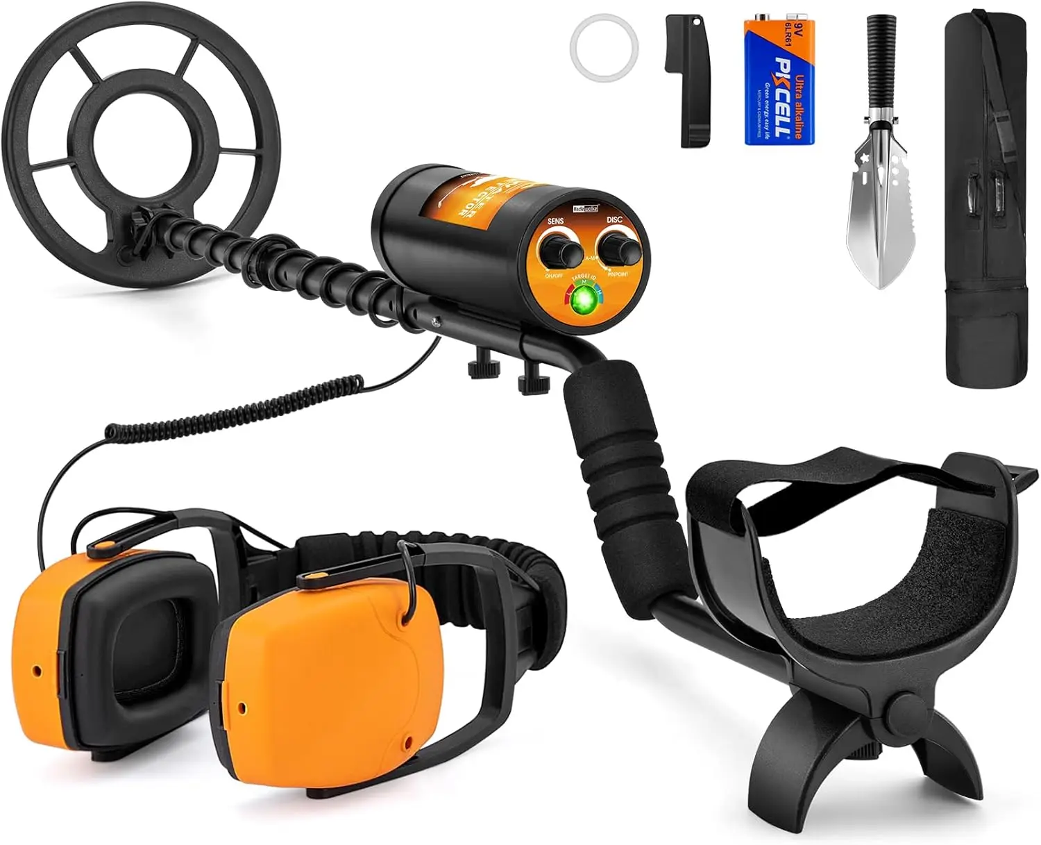 Underwater Metal Detection, Metal Material, 130ft Waterproof, Pinpoint Mode, 10” Detection Depth