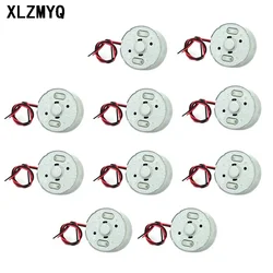 10pcs Round Mini DC Motor Micro 300 Solar DC 3V 4.5V 5V Motor For CD Player 2 Pins Plug Spacing 2.0mm PH2.0mm Brush DC Motors
