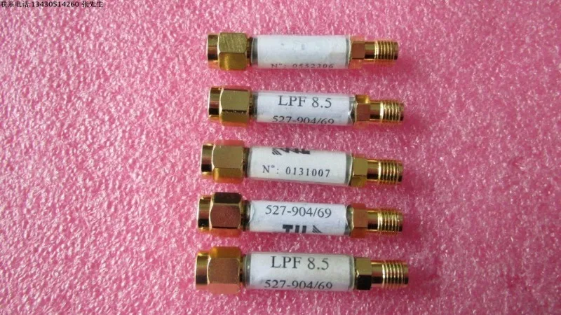 1 PCS Used imported LPF-8.5 DC-8.5GHz RF microwave coaxial low-pass filter