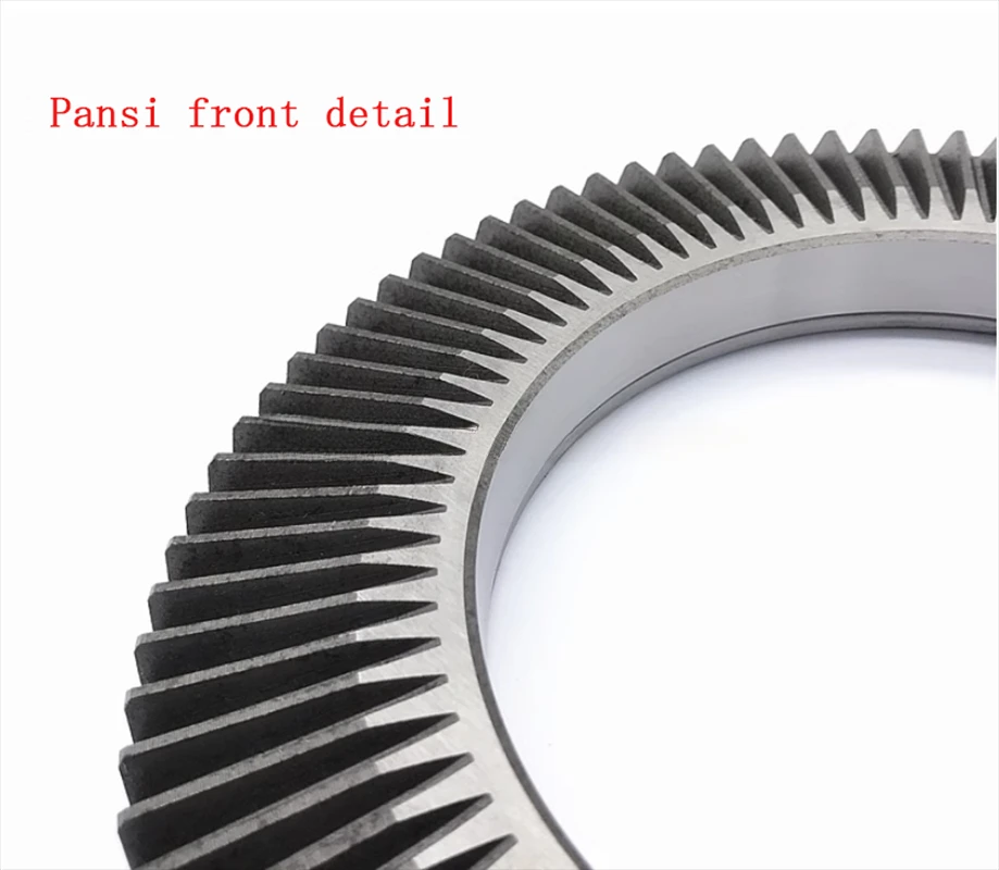 Hardened 20Cr Coiled Bevel Gear For Three Claw Chuck Coil Wire K11-100/125/130 CNC Lathe Universal Accessories