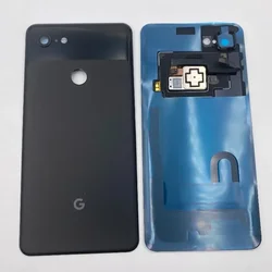 Battery Housing for Google Pixel 3 3XL Back Cover with Camera Lens Glass Back Door Rear Housing Replace