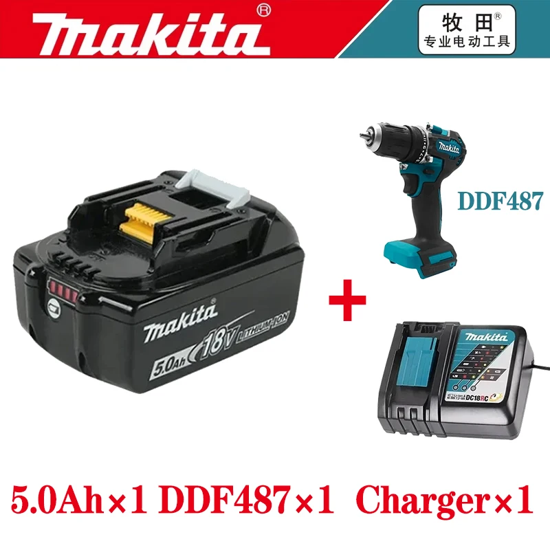 100% originele 18V Makita vervangende lithiumbatterij 5Ah 6Ah 9Ah Makita batterij BL1840 BL1830B BL1850B BL1850 BL1860 BL1815