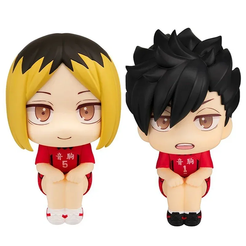 10cm Cartoon Haikyuu Figure Action Kozume Kenma Figurine Q Statue Tetsurou Kuroo Action Figures Collector Model PVC Ornament Toy