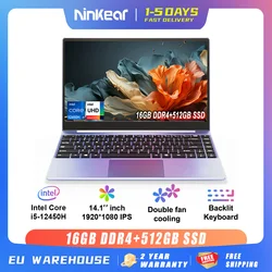 Ninkear Laptop N14 Pro 14-inch IPS Full HD Intel Core i7-1165G7 16GB RAM+1TB SSD Portable Computer Windows 11 Notebook Ultraligh