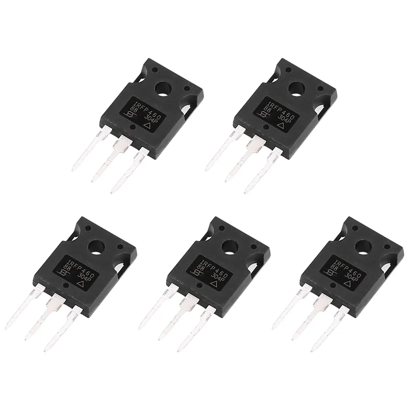 

News 5Pcs 5X IRFP460 20A 500V Power MOSFET N-Channel Transistor
