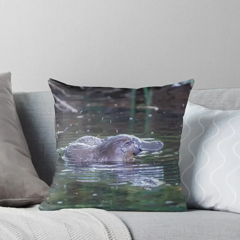 Platypus Playtime Throw Pillow christmas pillow case Ornamental Pillow Cushions For Children Sofa Cushions Covers