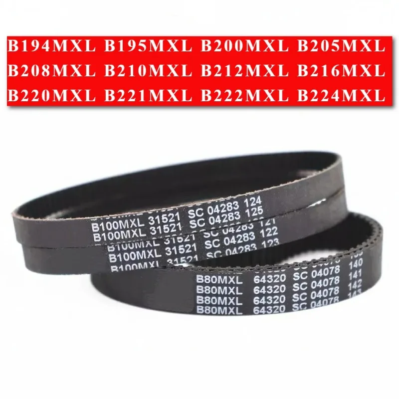 B194MXL B195MXL B200MXL B205MXL B208MXL B210MXL B212MXL B216MXL B220MXL B221MXL~B224MXL Tools 3d Printer PowerGrip Timing Belts