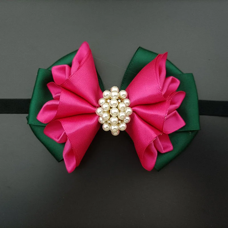 Herren Hochzeit Fliege britische koreanische Anzug Hemd Accessoires Original Design handgemachte Schmuck Geschenke Mode Perle Kristall Fliege – Detail 4