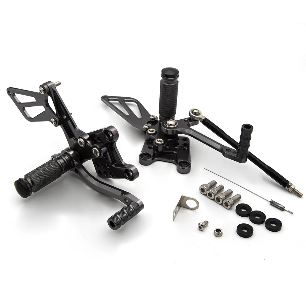 For Suzuki GSXR600 GSXR750 1996-2005 GSXR1000 2000-2004 SV650 SV1000 S 1998-2014 Motorcycle Rearset Rear Set Footrest Footpeg