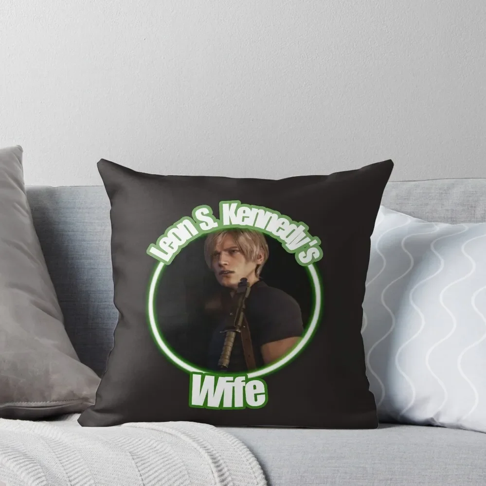 

Leon's Wife Throw Pillow pillow cover christmas Cushions pillow