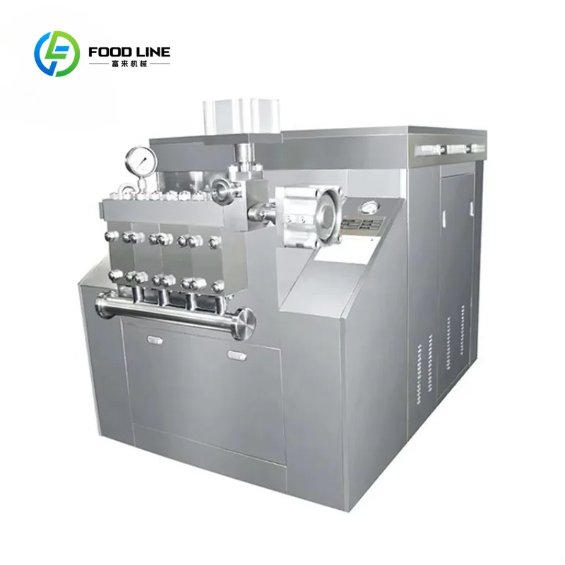 Customized Factory Price 2000L/H Stainless Steel High Pressure Milk Homogenizer Machine for Sale
