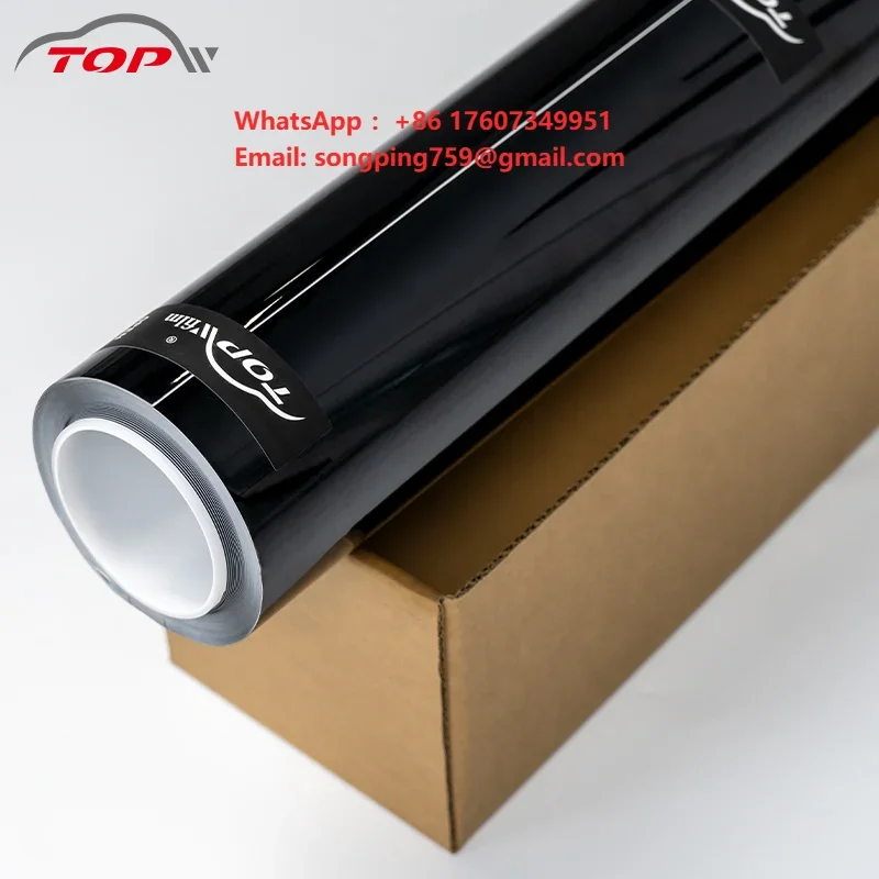 New Trend Car Sticker  Polyurethane Thermoplastic  Anti-scratch Carbon Fiber Film Car Decals Premium Plastic TPU Car Film