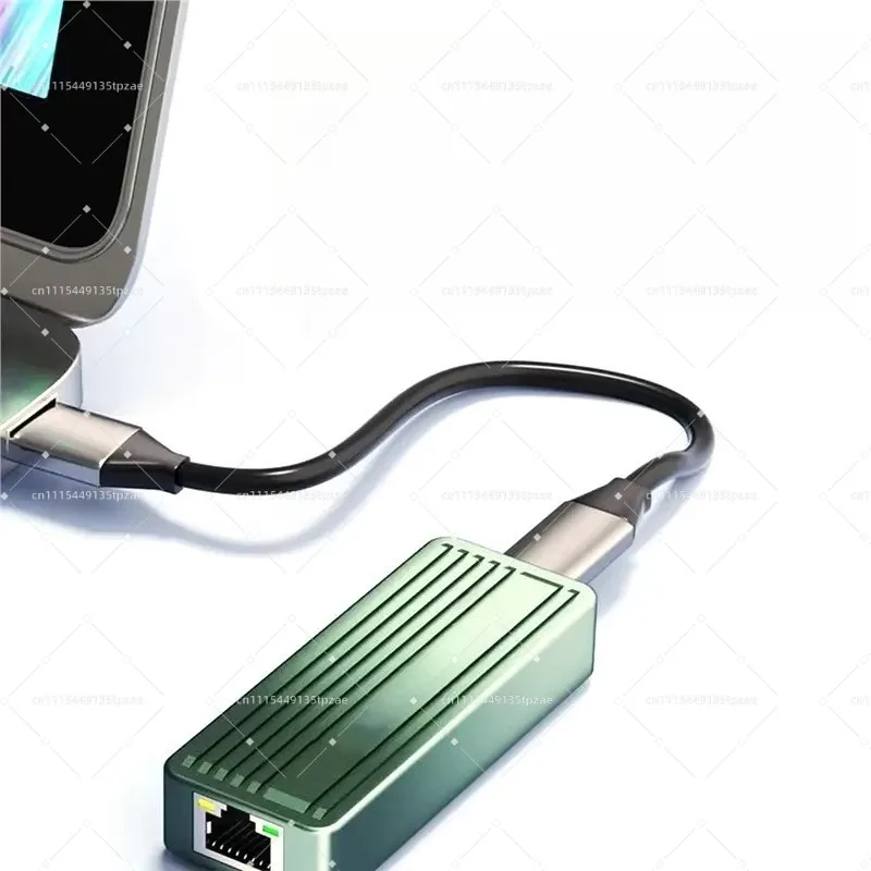 USB-C 10Gbe 10 Gigabit Ethernet Adapter USB3.2 Type C Realtek RTL8159 Network Hardware For Windows 11