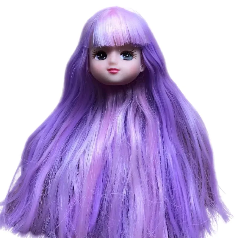 Original Jenny Licca Puppenköpfe, süßes kleines Mädchen, bunte lange Haare, DIY-Puppen-Dressing-Figuren, Mädchen-Geschenke, Spielzeug – Detail 12