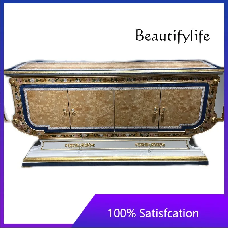 

Классический декоративный шкаф из массива дерева, прихожая, вестибюль, новая французская мебель X