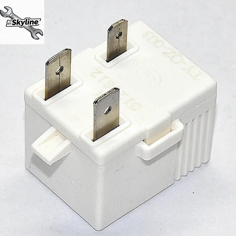 TY‑QZ‑003 3‑Pin Starter Protector Spare Part, Applicable to Rongsheng Hisense Haier Fridge Freezer