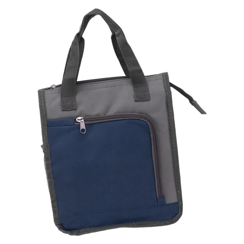 Widened Handle Insulated Refrigerated Bag Leakproof Design Soft Sided Reusable Insulated Lunch Bag Reusable Foldable Design