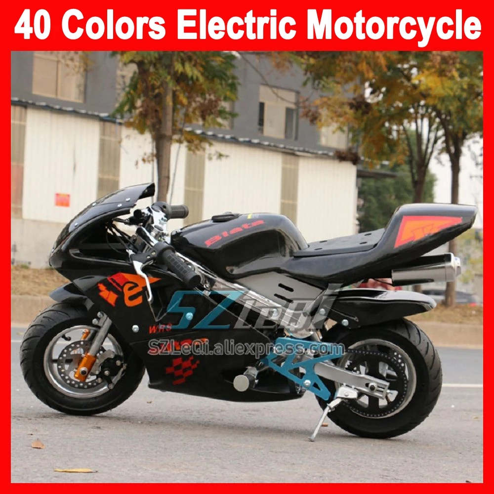 Mini Motorcycle Lithium Electric 36V/24A 350W Motor ATV Off-road Real Superbike Moto Bike Power Racing Autocycle Small Scooter