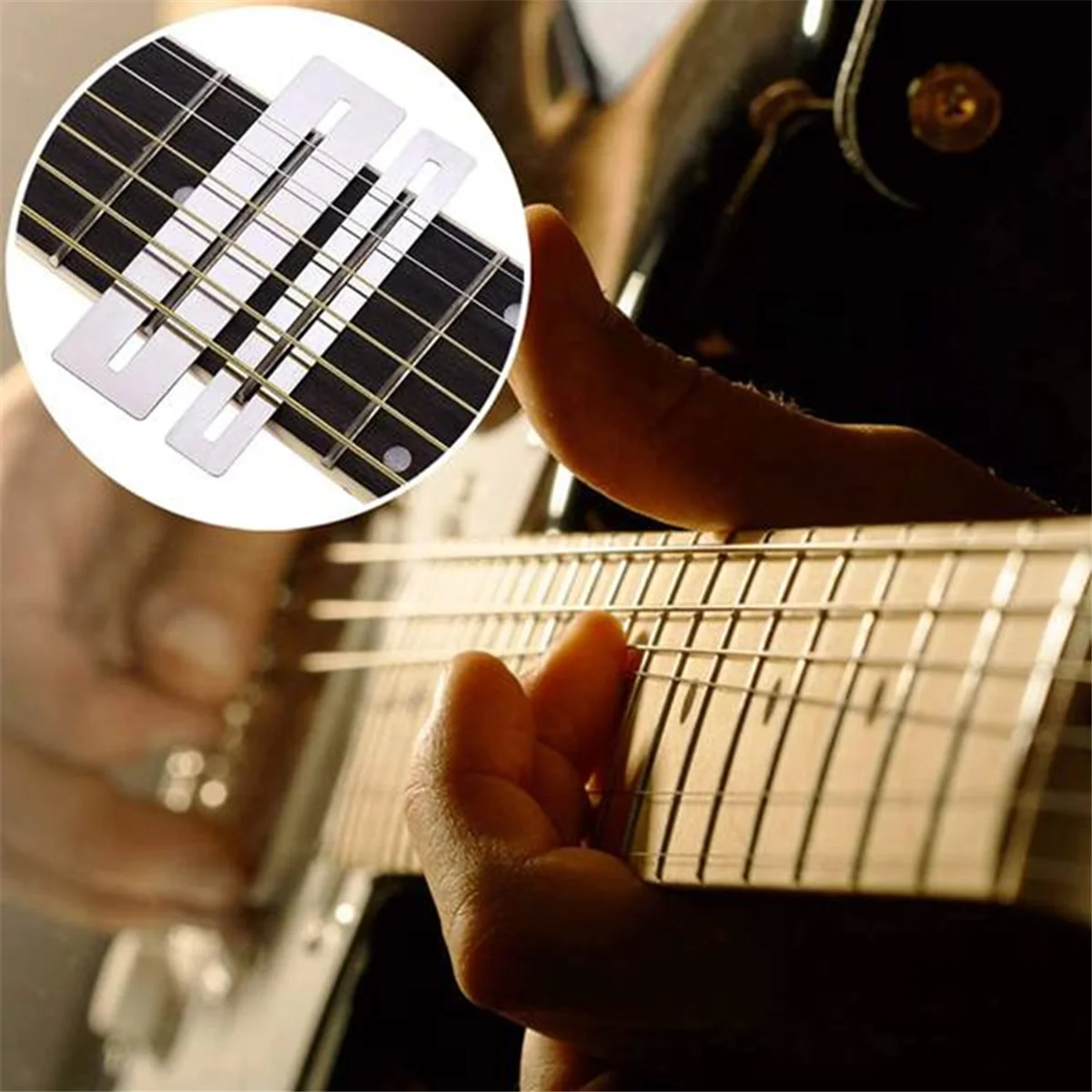 مجموعة صيانة الجيتار N17R: ملف تتويج الحنق، شعاع التسوية، واقيات لوحة الأصابع، وحقيبة التخزين