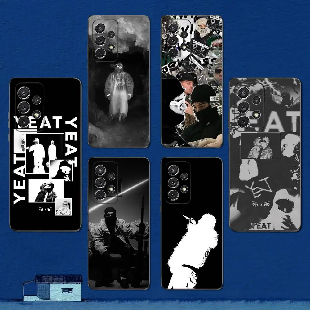 

Y-Yeat Singer L-LYFESTYLE Phone Case For Samsung S22,S21,S20,S10,S9,S25,S24,S23,Ultra,FE,Plus,Lite,Soft Silicone Black Cover