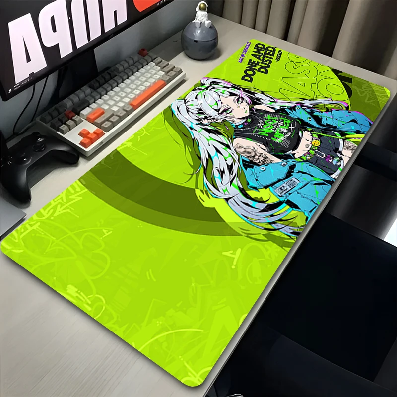 90x40cm Mouse Pads Speed Computer Accessories E-sports Gaming Mousepad Designed specifically Anime Keyboard Mat kawaii Mouse Mat