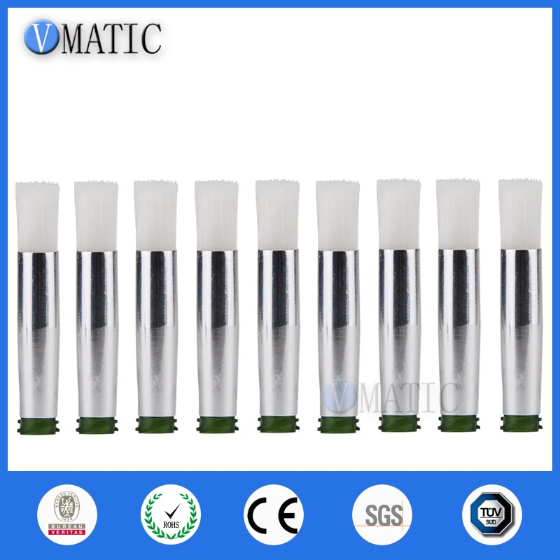 

Бесплатная доставка, 14G 7 мм распределяя щетка кончиком иглы двойной винтовой резьбы иглы АВФ мягкой щеткой игла с круглым носком игла дозатора