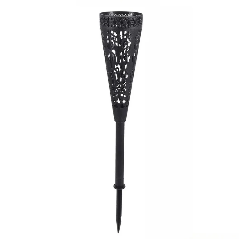Plastic Hollow Cone Flower Basket Suitable for Outdoor For Cemetery Grave and Garden Decoration with Secure Spike Anchoring