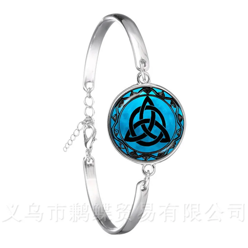 Pulsera con dije con logotipo de Celtics, joyería hecha a mano, talismán y tratamiento de lesiones, brazalete de cadena de recuerdo de creencia religiosa