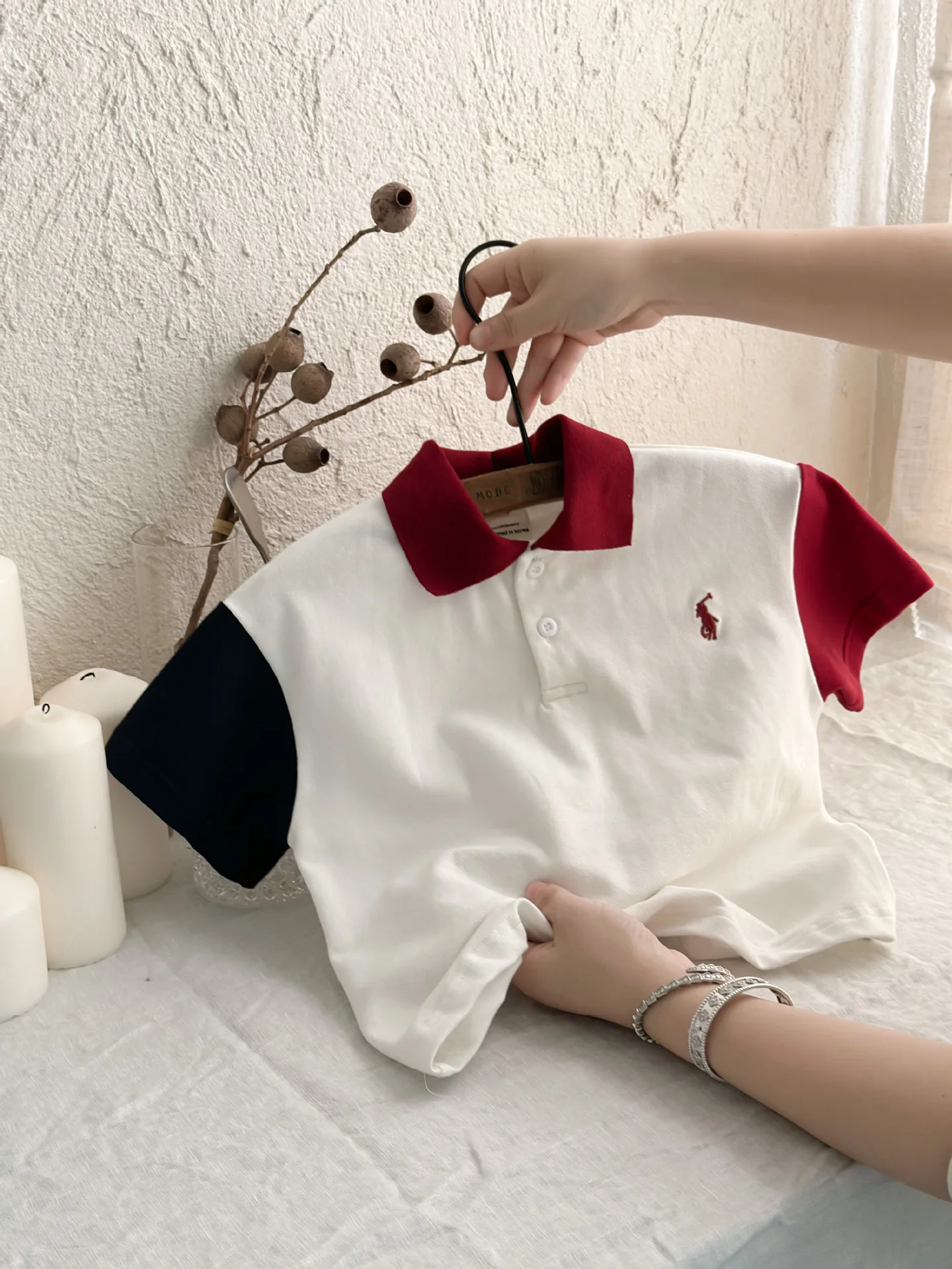 Ropa de verano para niños y niñas, camiseta de manga corta, polo, estilo de verano