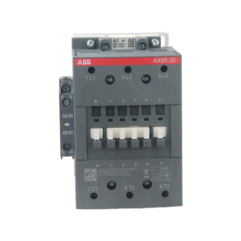 

ABB contactor AX95-30-11-81*24V 50/60Hz Product ID 1SFL431074R8111