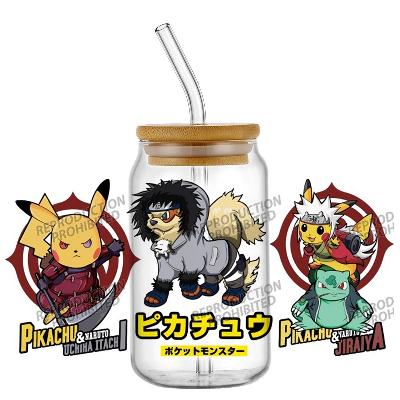 popular cartoon elf character design Cup Wrap Sticker Self Adhesive Reusable For 16oz Tumblers transfer sticker Home decoration