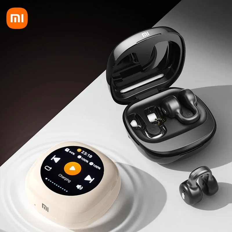 Xiaomi MIJIA CT11 Wireless ANC Bluetooth Headphones LED Touch Screen Visible Earphones Active Noise Cancellation Headset