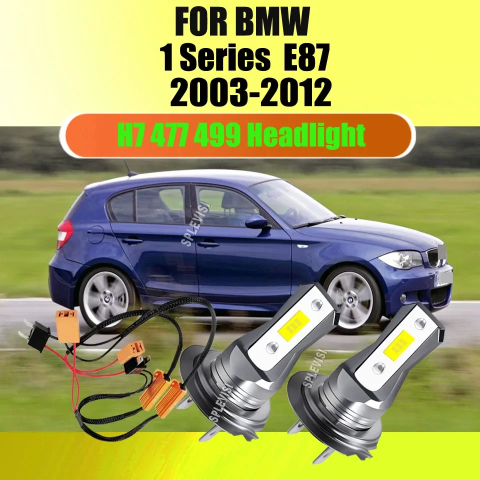 H7 LED Headlight Kit - Ride for Years Without Replacement For Bmw 1 Series E87 2003 2004 2005 2006 2007 2008 2009 2010 2011 2012