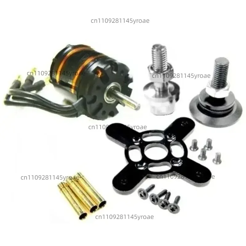 2-3S Brushless Power Motor 905KV 1180KV 4mm Shaft Max 1100g Thrust Fit 10/11 Inch Blades Model Flight Power Parts