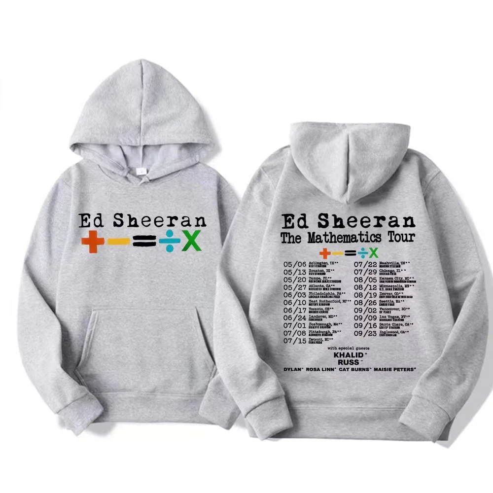 2025 جديد إد شيران جولة أوروبية هوديي Harajuku الهيب هوب البلوز القمم البلوز المشجعين هدية القمم #3