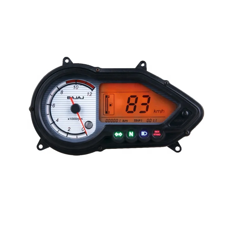 pulsar 180 motorcycle lcd display speedometer