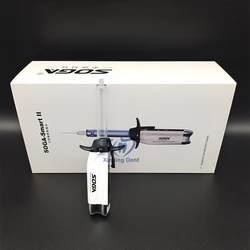 SOGA Dental Anesthesia Syringe Smart II LCD Display Painless Digital Oral Local Anesthesia Injector with PDL Dental Instrument