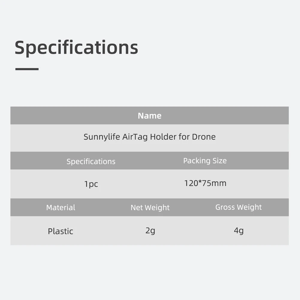 Apple AirTag DJI ドローン用ドローンホルダーロケータートラッカーブラケットマウントバックル