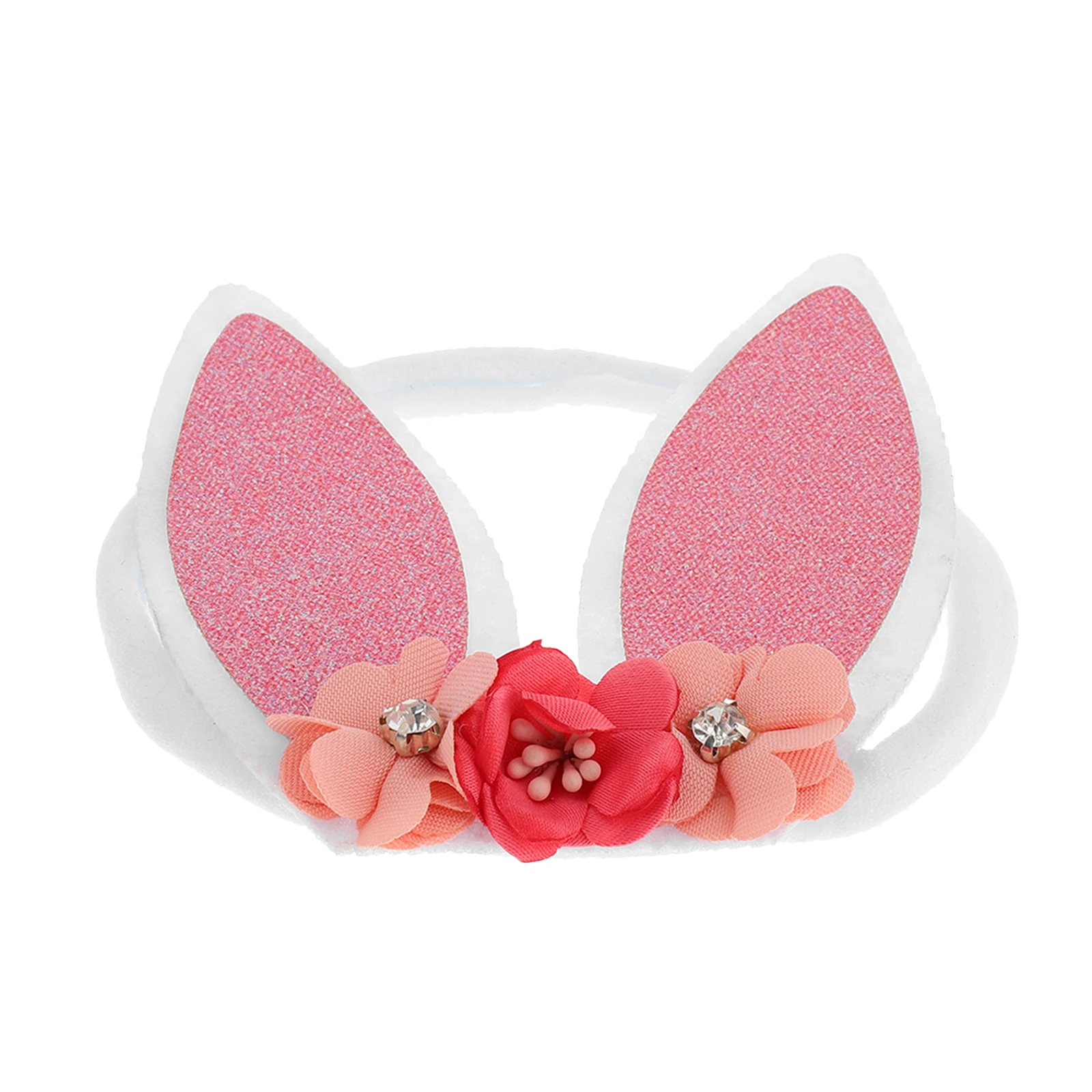 

Cute Rabbit Ears Headband For Girls Women Animal Ear Hairband Party Cosplay Costume Accessory Soft Bunny Ear Headpiece