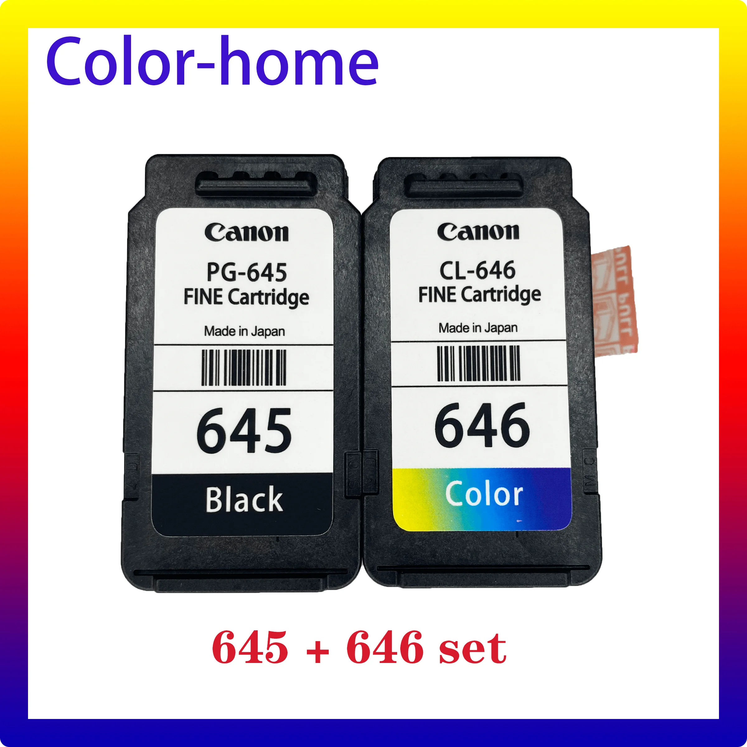 ✱NEW Canon PG645 CL646 ink cartridge 645 646 Refill compatible MG2460 2560 2960 MX496 TS3160 3165