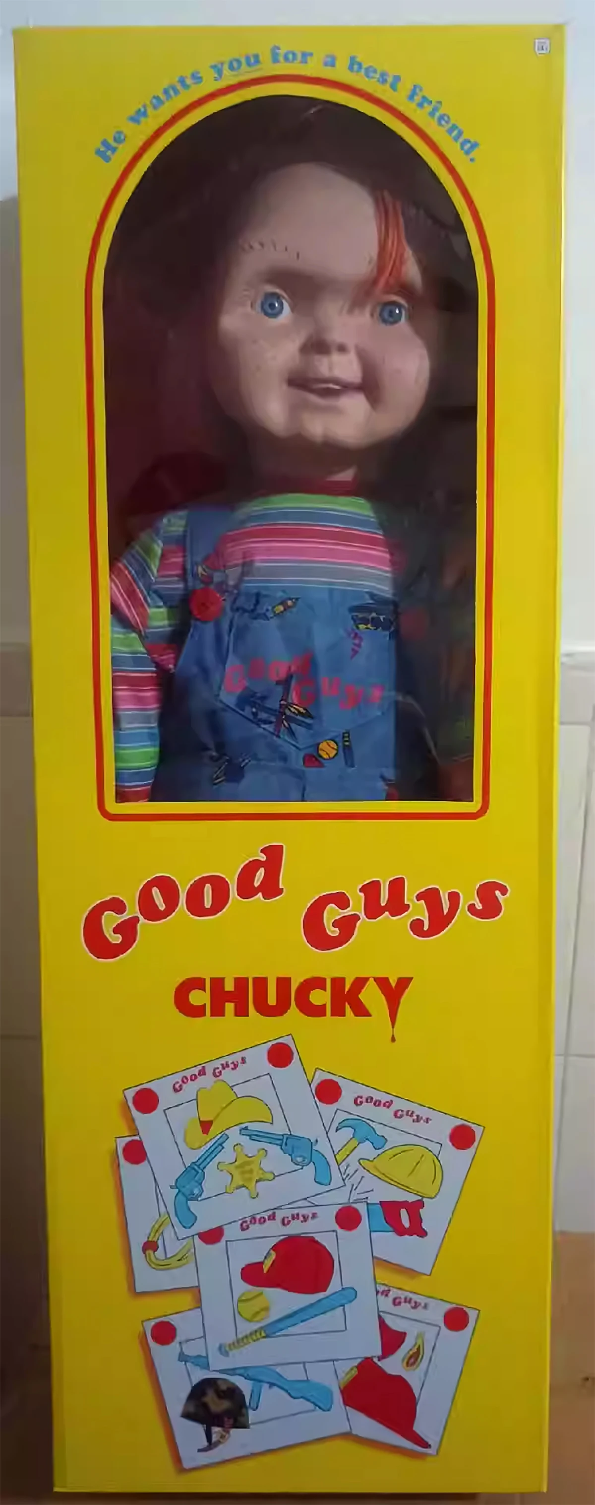 Original Good Guys （ Chucky Prototype）1/1 Scale Chucky Doll