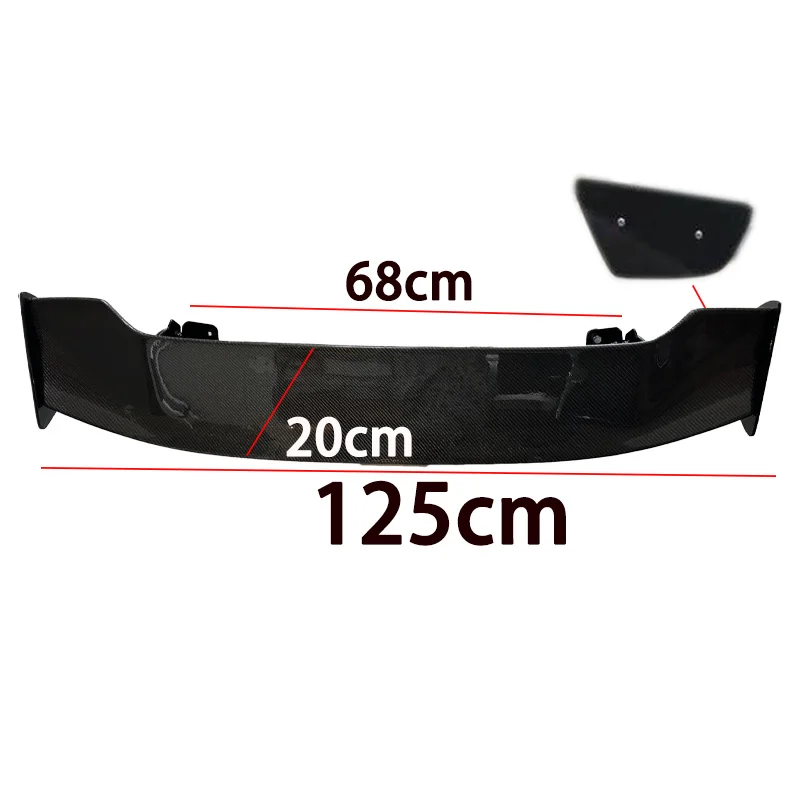 Suitable for Suzuki SWIFT Sport 2005-2015 pure carbon fiber VOLTEX style top wing decoration rear spoiler automotive accessories