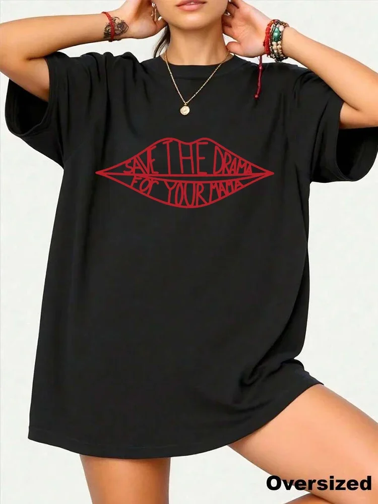 Womens T-shirt Cotton Printing Casual O-Neck Short Sleeve Outdoor Sports Jogging Woman Clothing Summer Streetwear Thin Tees y2k