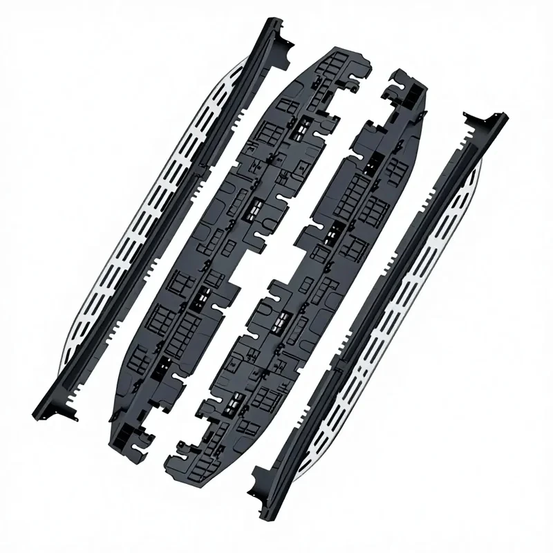 Practical Anti-slip Aluminum Side Running Boards